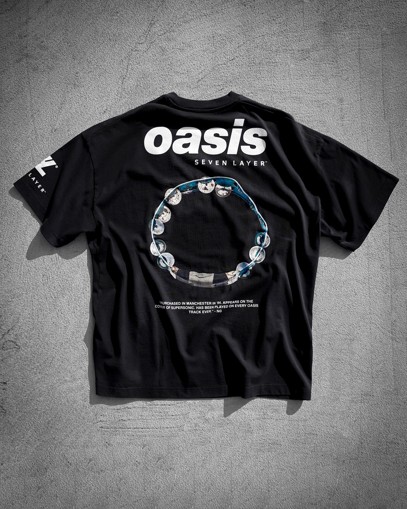 L1. 7L x OASIS "TAMBOURINE" TEE