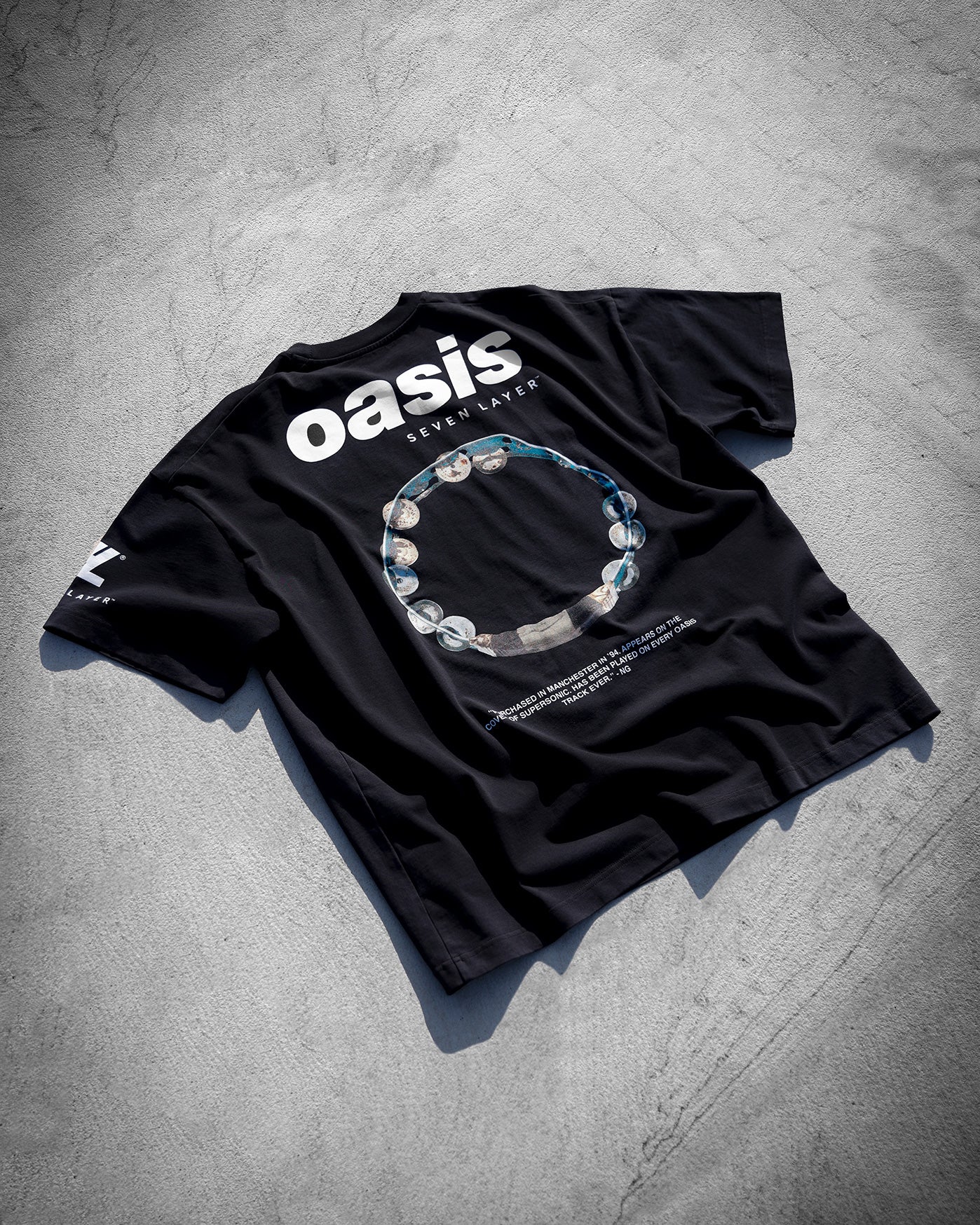 L1. 7L x OASIS "TAMBOURINE" TEE