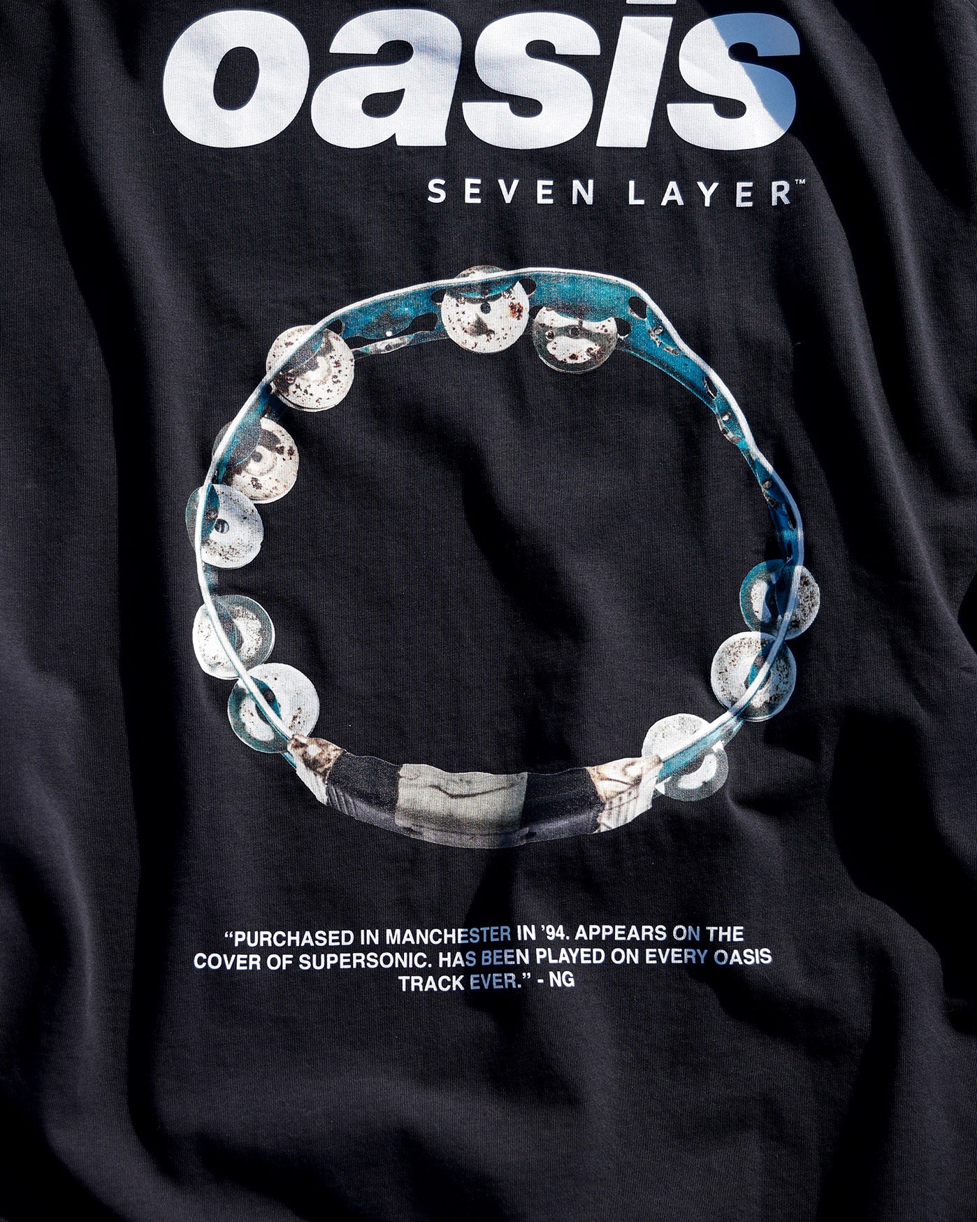 L1. 7L x OASIS "TAMBOURINE" TEE