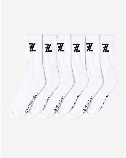 L1. PACK OF 3 ESSENTIAL SOCK (WHITE)