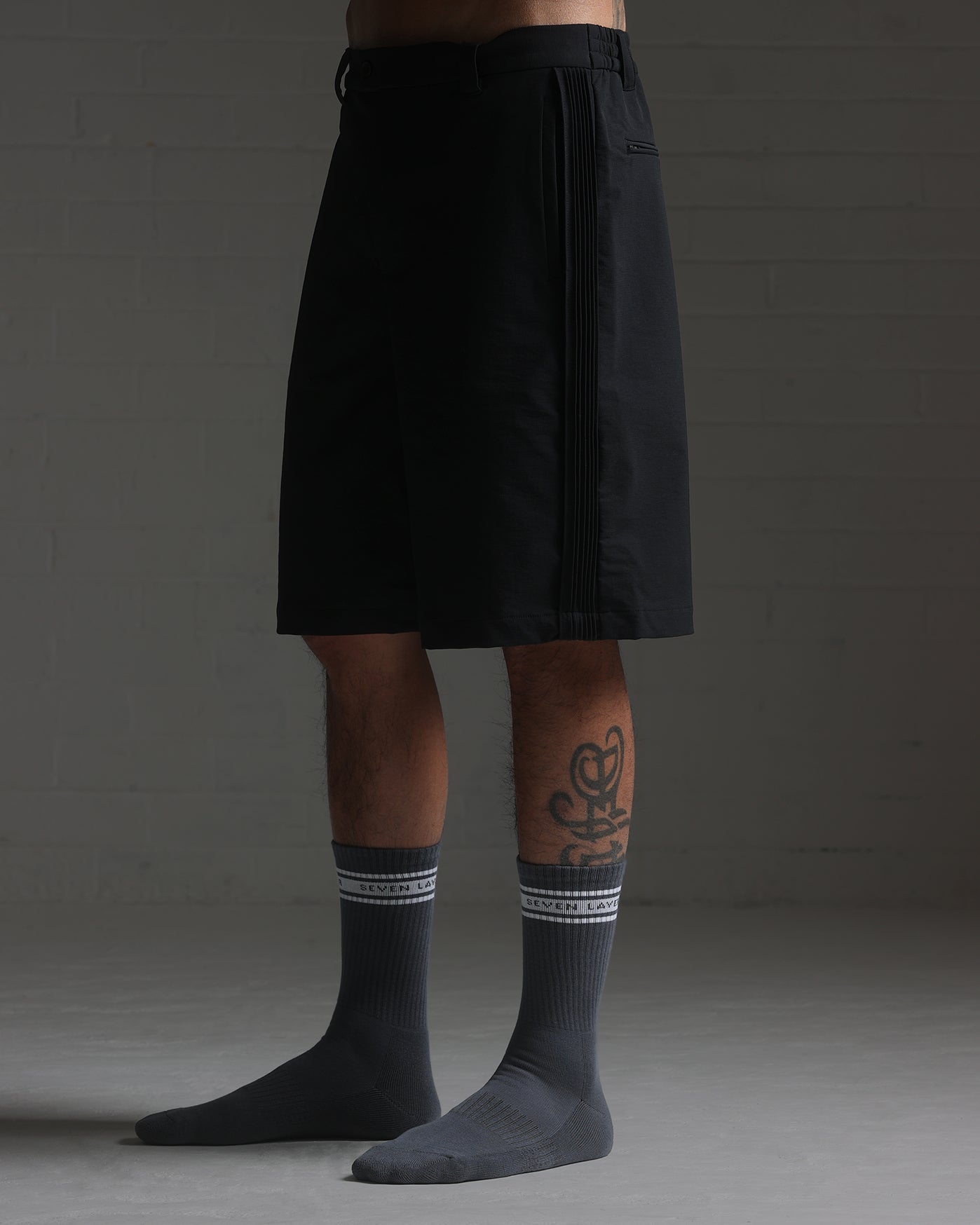L1. Basic Training Socks (Grey)