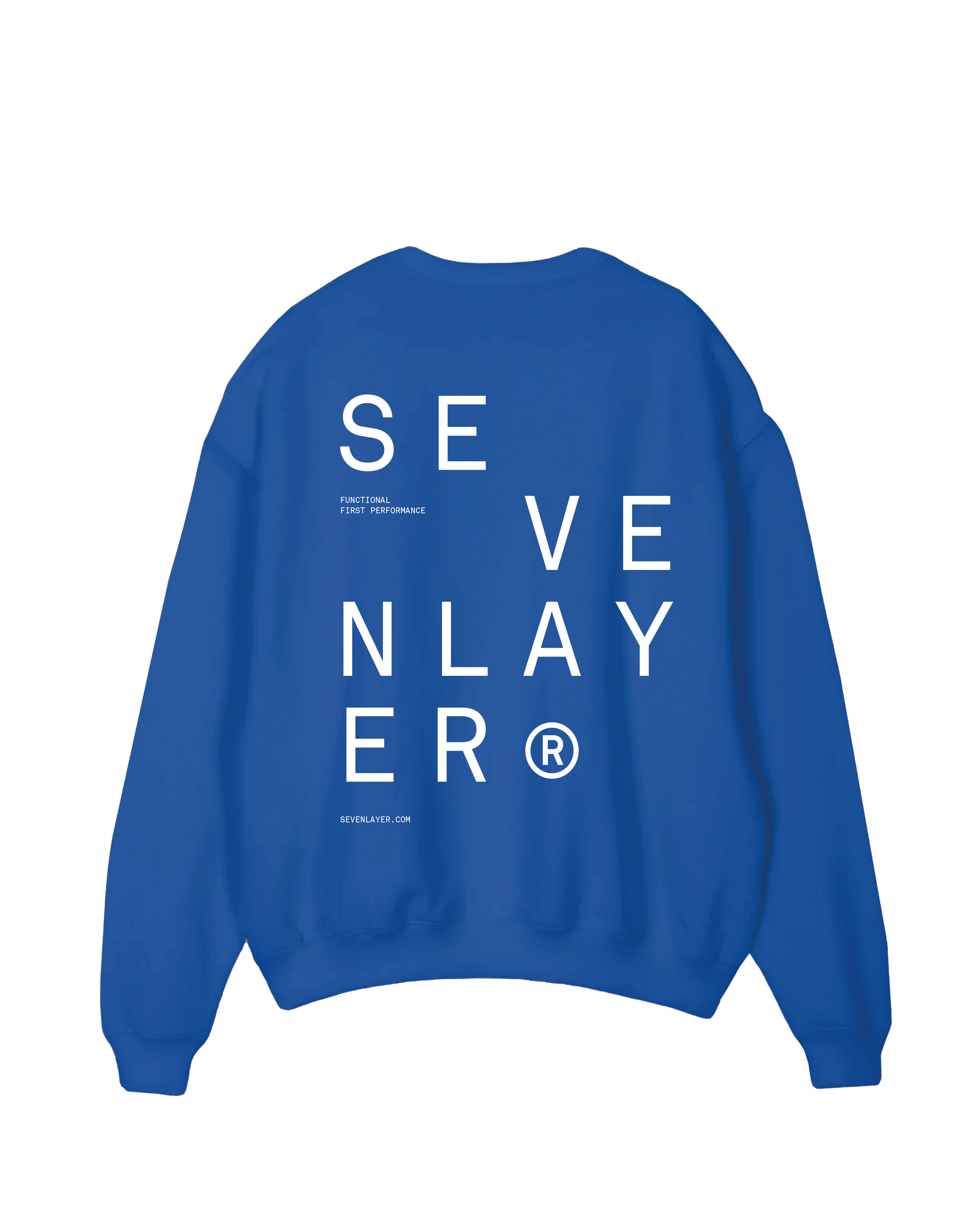 L3. LETTERS SWEAT (BLUE)