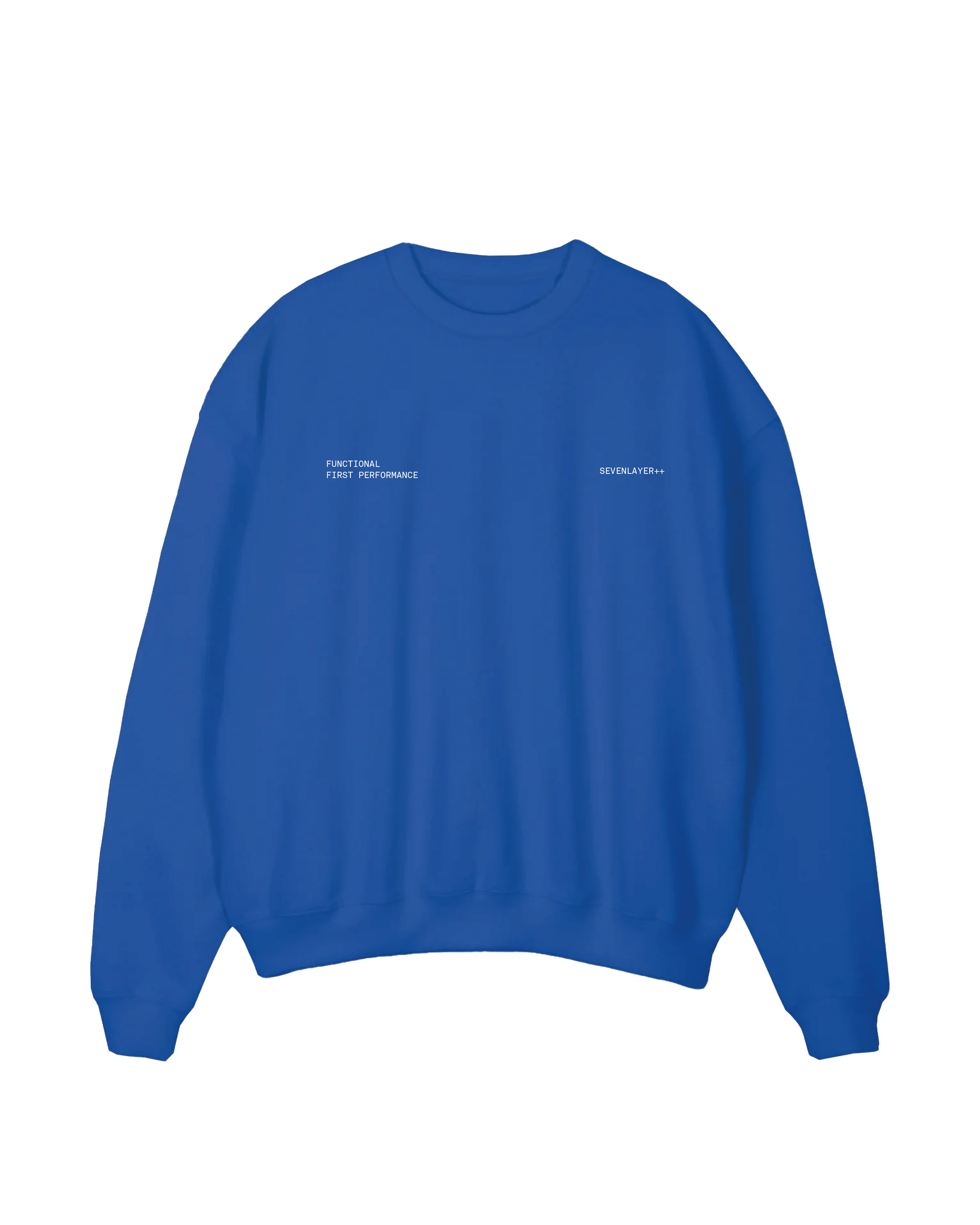 L3. LETTERS SWEAT (BLUE)