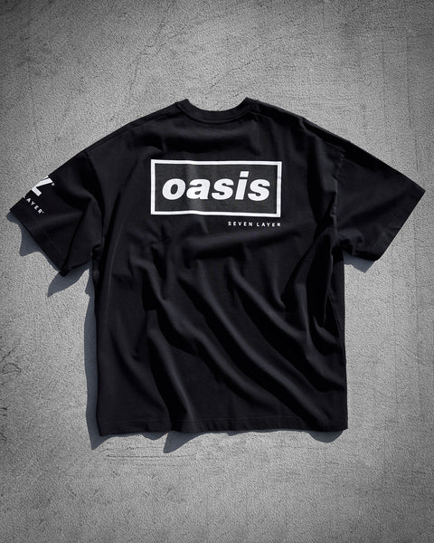 Oasis ロゴT 楽天市場】Oasis Logo Splat T-Shirt / オアシス ロゴ Tシャツ