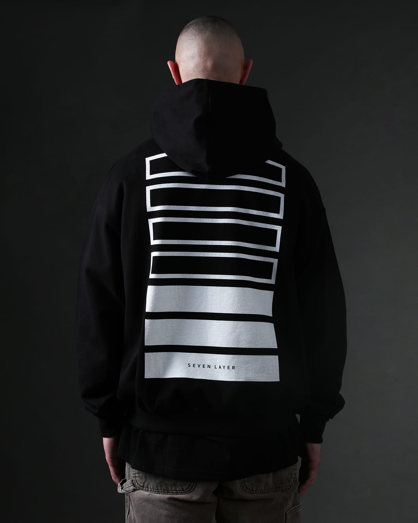 L3. INDICATOR HOODIE (BLACK)